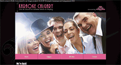 Desktop Screenshot of karaokecalgary.com